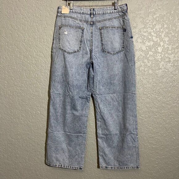 Anthropologie Pilcro The Joey High-Rise '90s Slouch Straight Jeans - Picture 4 of 13